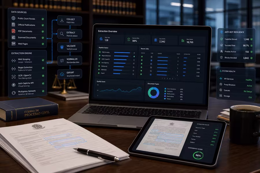 Legal Tech Automation & Data Extraction